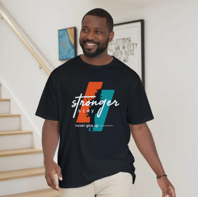 Strength & Purpose™ Premium Graphic Oversized T-Shirt
