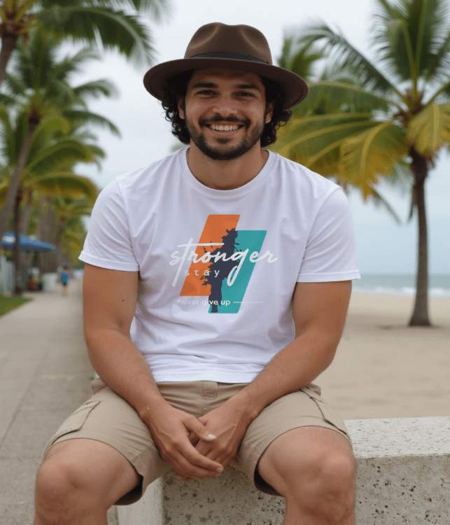 Strength & Purpose™ Premium Graphic Oversized T-Shirt